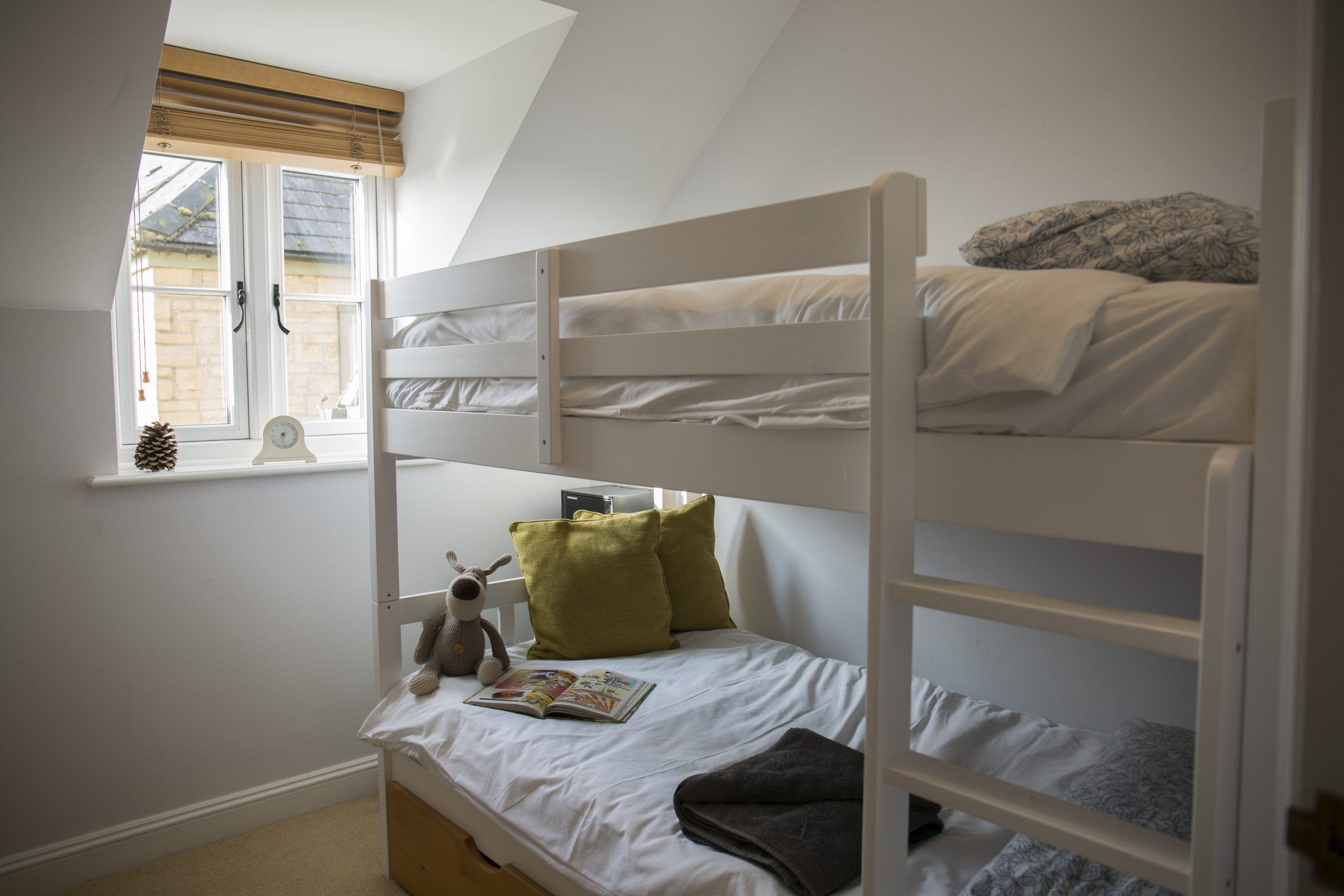 Bunk bed room Cornerstone Cottage Lower Mill Cotswolds